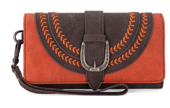 MW1289-W018 CF Montana West Buckle Collection Wallet