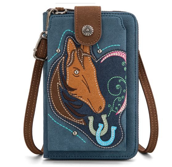 MW1297-183 JN Montana West Embroidered Collection Phone Wallet