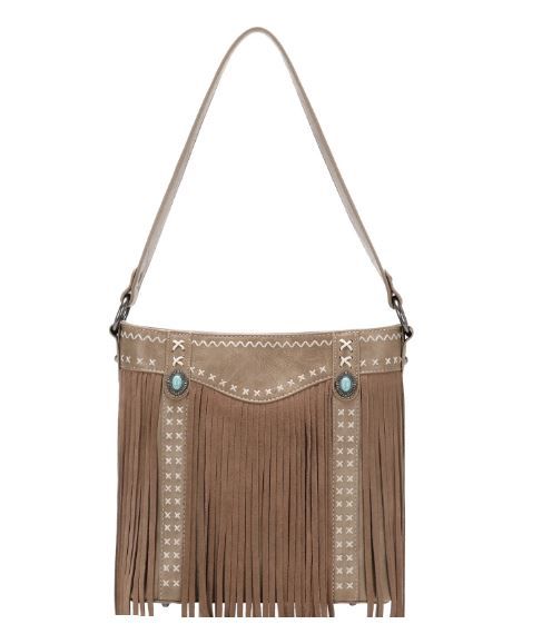 MW1149G-918 KH  Montana West Fringe Collection Concealed Carry Hobo