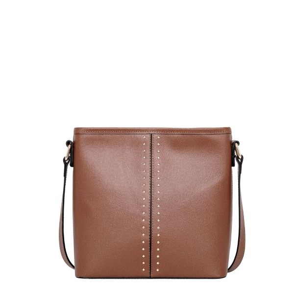 MWRG-037 BR Montana West Genuine Leather Concealed Carry Crossbody