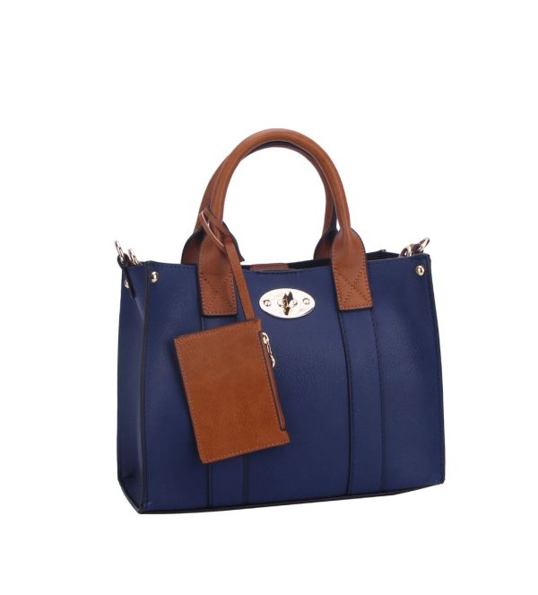 WU061 NV FASHION SATCHEL 3 IN 1 BAG