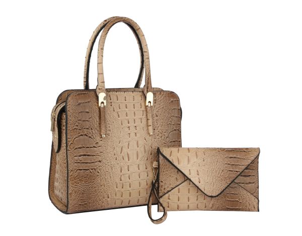 QF-0049 ST CROCO LETHER  WITH WALLET