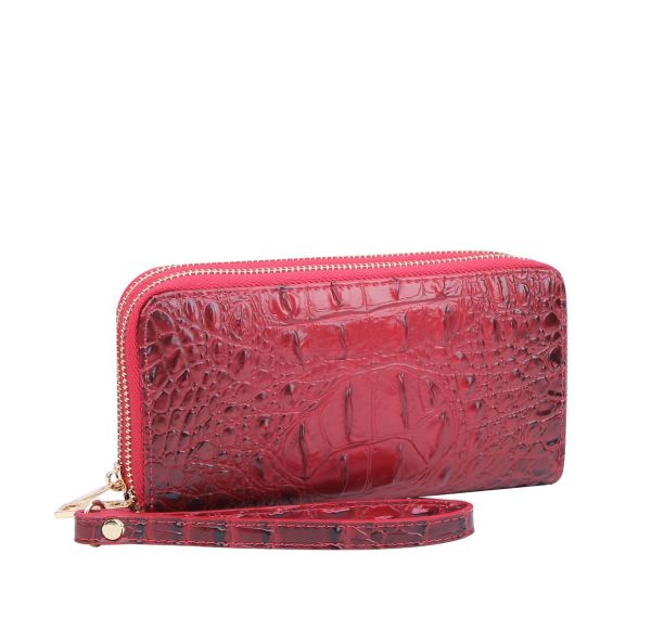 AC0012 RD CROCO WALLET