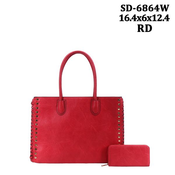 SD-6864W RD BIG TOE SHIPPINGBAG WITH WALLET