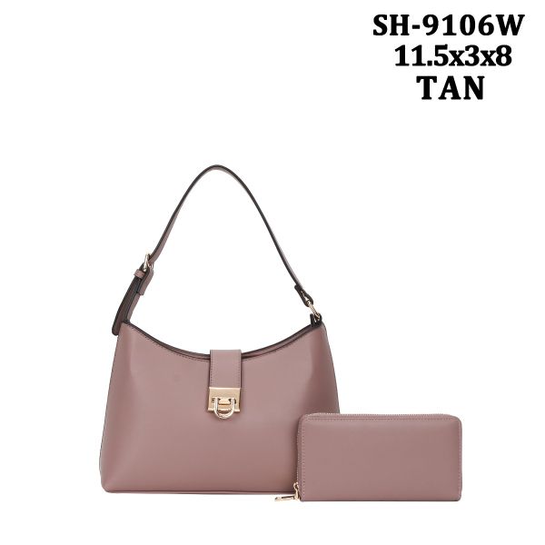 SH-9106W TN HOBO BAG WITH WALLET