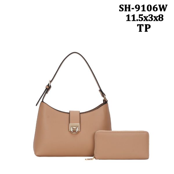 SH-9106W TP HOBO BAG WITH WALLET