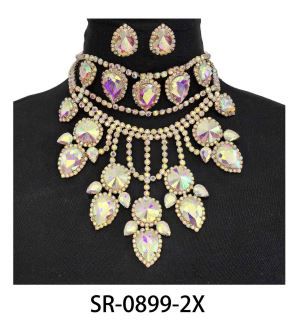 SR-0899-2X CASTING NECKALACE SET