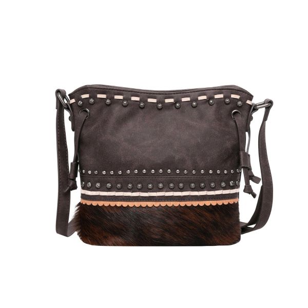 TR120-8360 CF Hair-On Collection Crossbody Bag