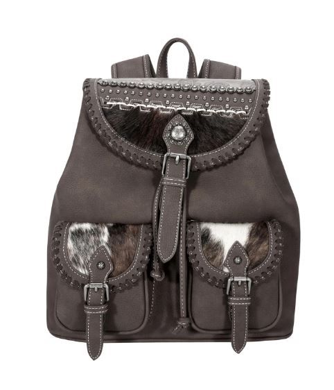 TR136-9110 CF Trinity Ranch Hair On Cowhide Collection Backpack