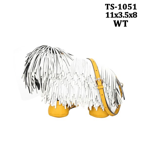 TS-1051 WT POODLE DOG BAG