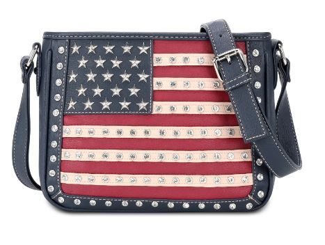 US04G-8287 NV Montana West American Pride Concealed Carry Crossbody