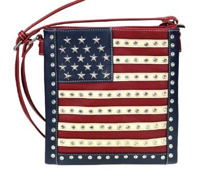 US04G-9360  NV Montana West American Pride Concealed Carry Crossbody