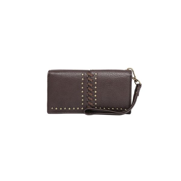 WG09-W039 CF Wrangler Studded Wallet/Wristlet (Wrangler by Montana West)