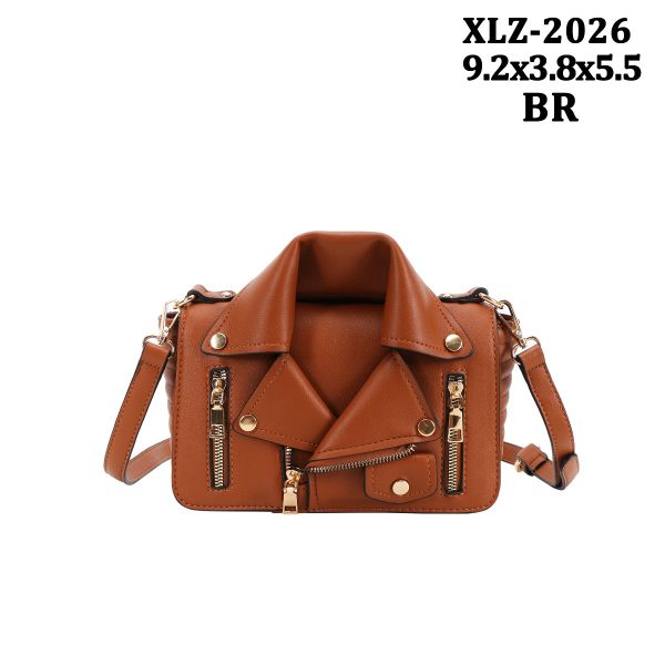 XLZ-2026 BR JACKET CROSSBODY BAG