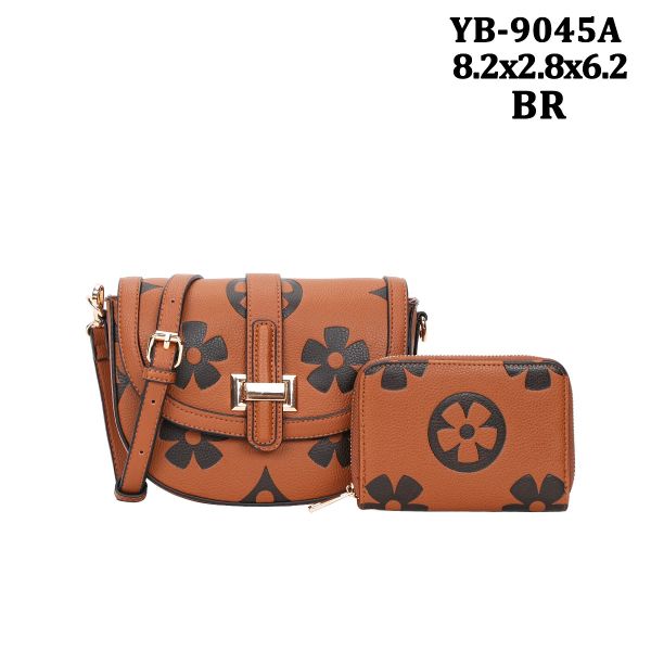 YB-9045A BR WITH WALLET