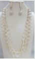 YNE4079 WT BEAD NECKLACE