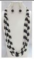 YNE4080 BKWT BEAD NECKLACE