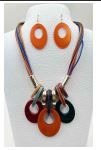 YNE 5084 MT ACRYLIC NECKLACE SET