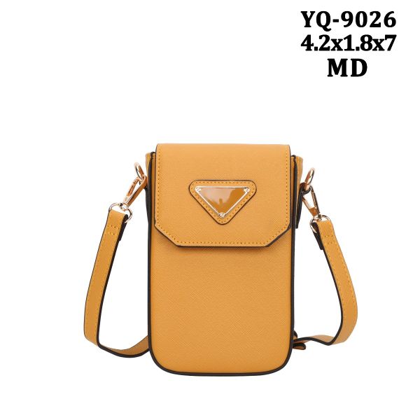 YQ-9026 MD Crossbody Cell Phone Purse With Back Card Slots