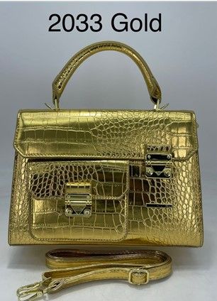 2033 GD CROCO CROSSBODY BAG