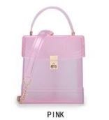 7086 PK Jelly Crossbody Bag