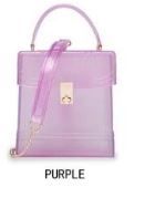 7086 PP Jelly Crossbody Bag