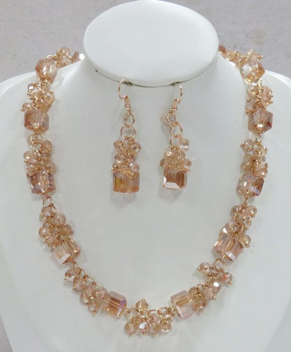 AK630 LBR NECKLACE SET