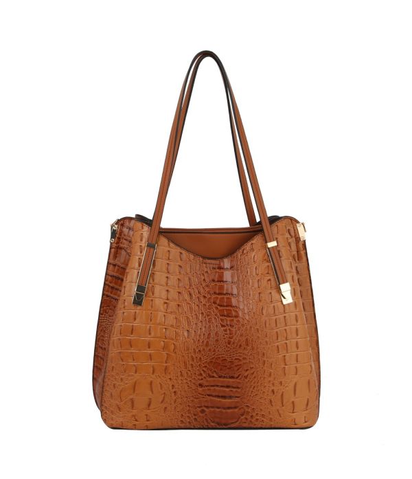 D-0574 BR CROCO HOBO BAG