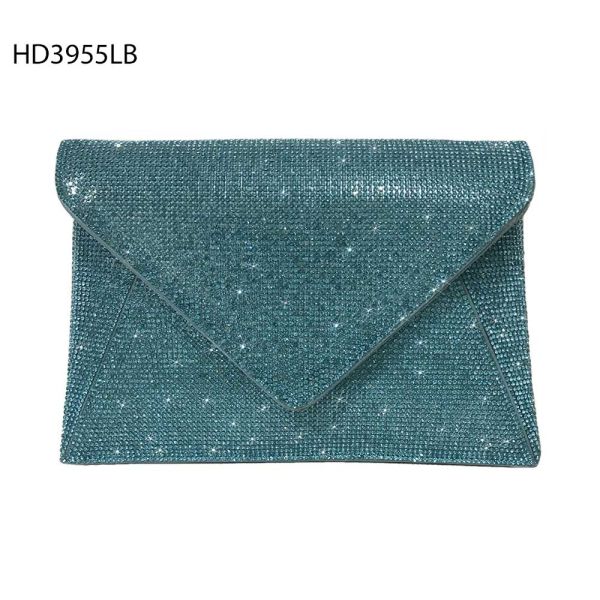 HD3955 L BLUE EVENNING BAG