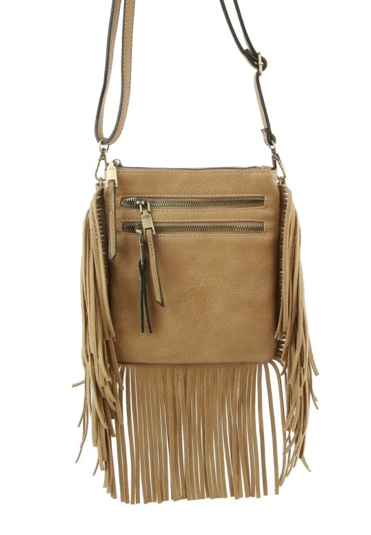 LQ281 MC FRINGE CROSSBODY BAG