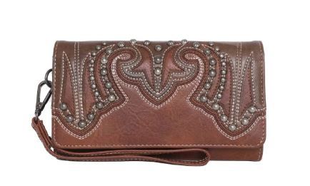 MW1055-W010 CF Montana West Embroidered Collection Wallet