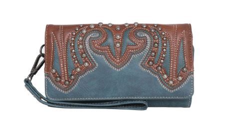 MW1055-W010 TQ Montana West Embroidered Collection Wallet