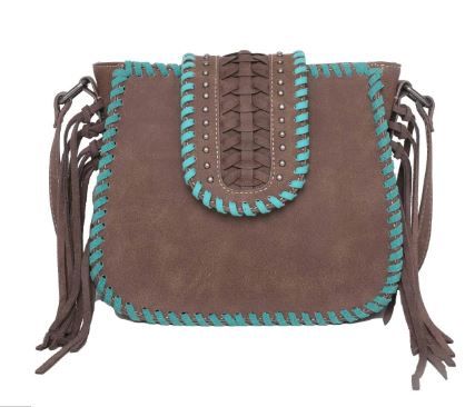 MW1057G-8360 CF  Montana West Fringe Collection Crossbody