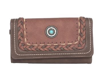 MW1107-W010 CF Montana West Concho Collection Wallet