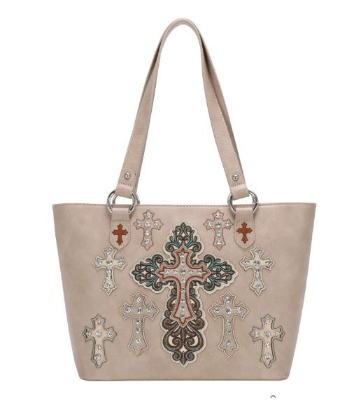 MW1136G-8317 TN Montana West Spiritual Collection Concealed Carry Tote