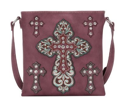 MW1136G-9360 PP Montana West Spiritual Collection Concealed Carry Crossbody