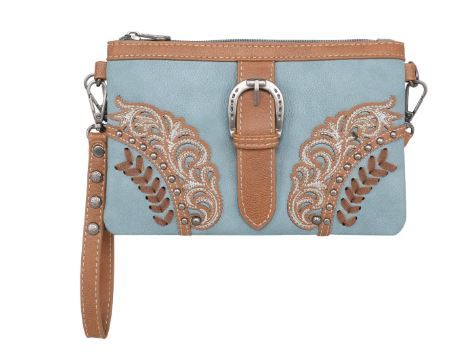 MW1177-181 JN Montana West Cut-Out /Buckle Collection Clutch/Crossbody