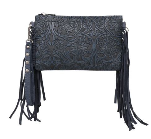 MW1217-181 NV Montana West Tooled Collection Clutch/Crossbody