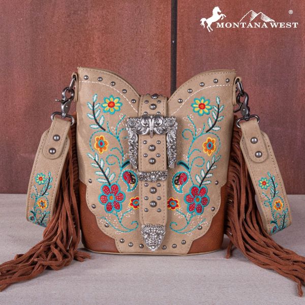 MW1252-8573 TN Montana West Buckle Collection Crossbody