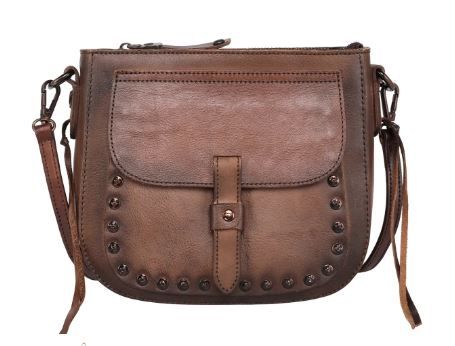 MWG02-9065 CF Montana West Genuine Leather Collection Crossbody