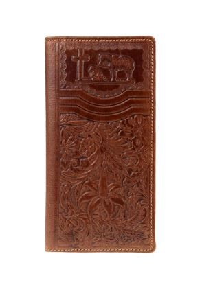 MWL-W020 BR Genuine Leather Spiritual Collection Men's Wallet