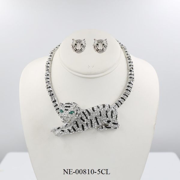 NE-00810 -3CL TIGER NECKLACE