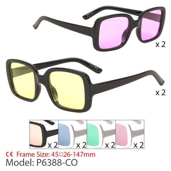 P6388-CO Fashion Sunglasses by Case