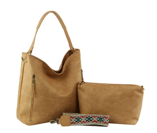 SFM-0078 TN 2PC HOBO BAGS