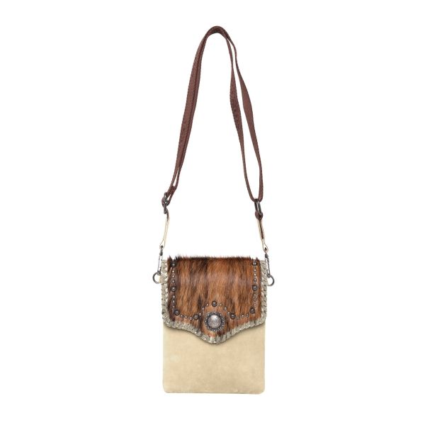 RLL-022 TN Montana West, 100% Genuine Leather Crossbody