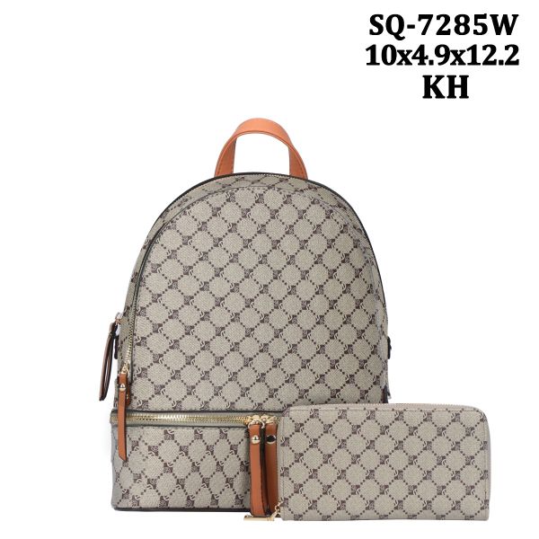 SQ7285W KH backpack with wallet