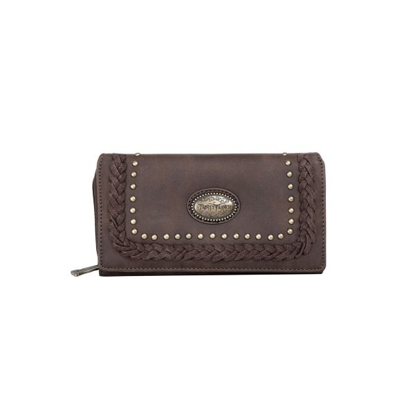 TR128-W010 CF Trinity Ranch Secretary Style Wallet