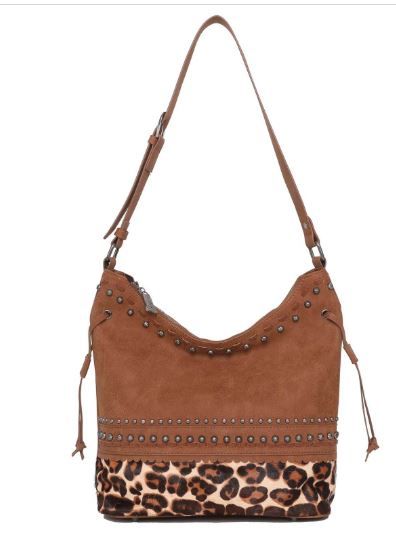 TR142G-918 LP  Trinity Ranch Hair-On Cowhide Collection Concealed Carry Hobo