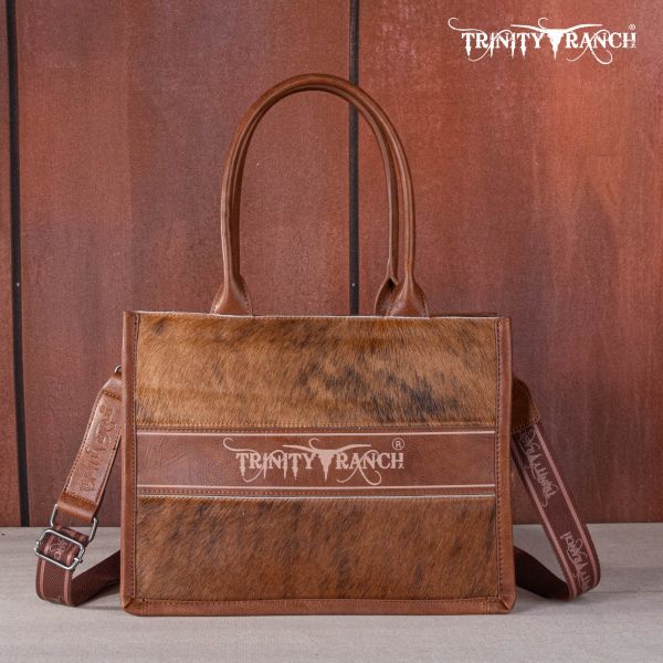 TR170G-8119S  BR Trinity Ranch Hair On Cowhide Concealed Carry TotE