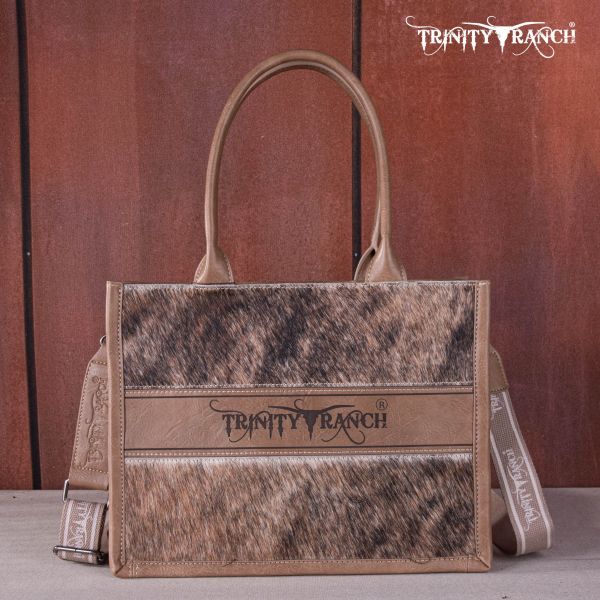 TR170G-8119S  KH Trinity Ranch Hair On Cowhide Concealed Carry TotE